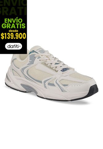 Tenis Urbanos Vloc Beige Croydon Para Mujer Croydon