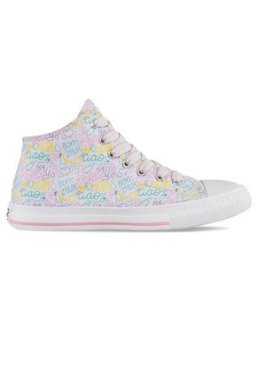 Tenis Minka Alto Blanco Para Niña Croydon