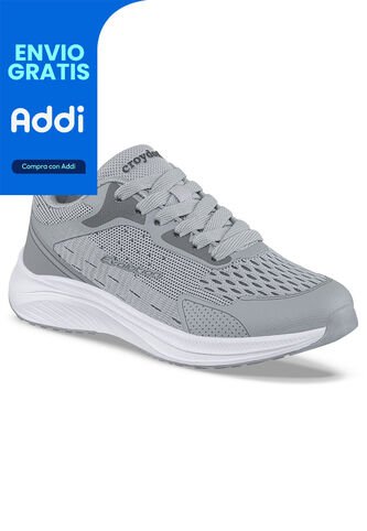 Tenis Running Tixmar Gris Para Niña Croydon Croydon