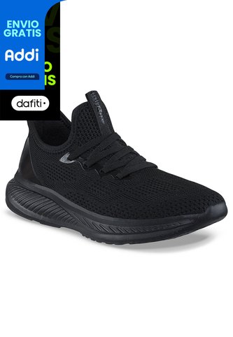 Tenis Para Caminar Oiril Negro Croydon Para Mujer Croydon