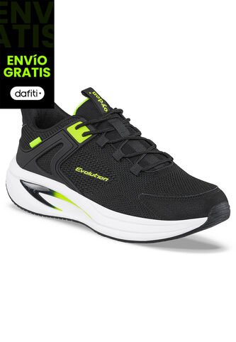 Tenis Running Nertu Negro Para Hombre Croydon Croydon