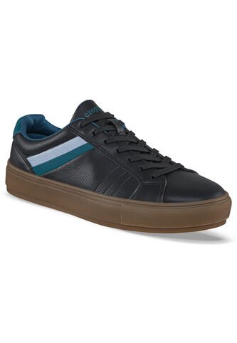 Tenis Casuales Mebar Negro Croydon Para Hombre Croydon