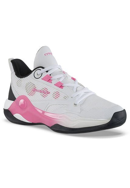 Tenis Basketball Tadin Blanco Croydon Para Mujer