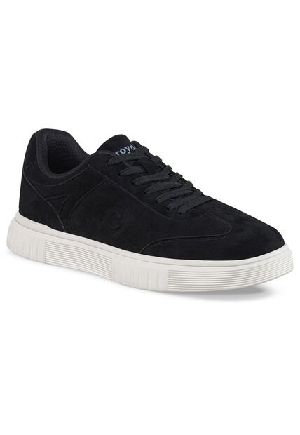 Tenis Urbanos Badar Negro-Blanco Croydon Para Hombre