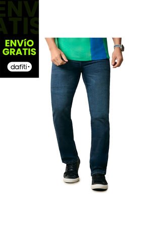 Jean Dilan Azul Osc-Azul Para Hombre Croydon Croydon