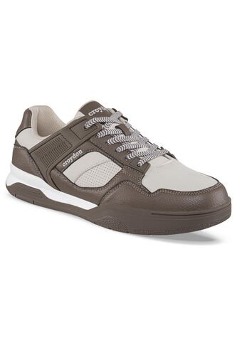 Tenis Urbanos Jecod Beige-Café Croydon Para Hombre Croydon