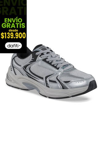 Tenis Urbanos Vloc Gris Croydon Para Mujer Croydon