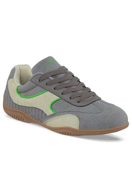 Tenis Casuales Zebar Gris Croydon Para Mujer