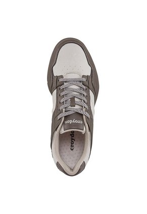 Tenis Urbanos Jecod Beige-Café Croydon Para Hombre