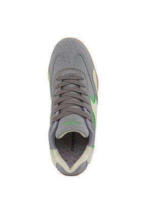Tenis Casuales Zebar Gris Croydon Para Mujer