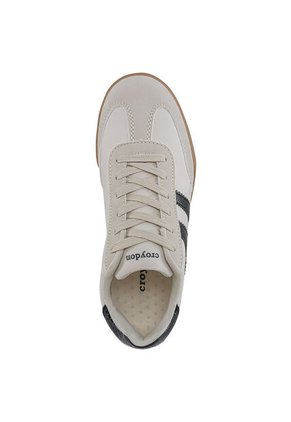 Tenis Casuales Lizon Beige-Negro Croydon Para Mujer