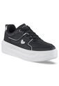 Tenis Casuales Mefos Negro Croydon Para Mujer de Croydon