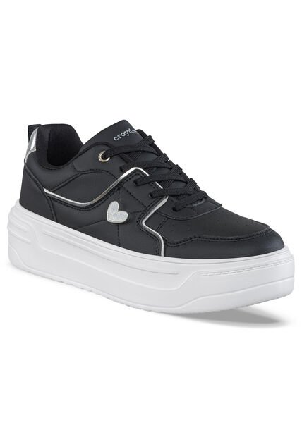 Tenis Casuales Mefos Negro Croydon Para Mujer