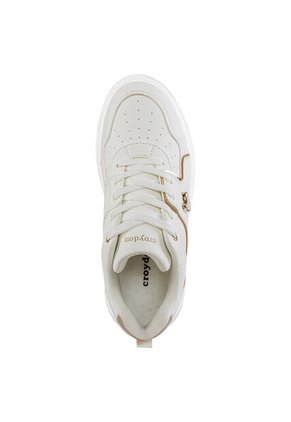Tenis Casuales Mefos Blanco Croydon Para Mujer