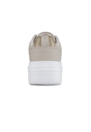 Tenis Casuales Mefos Beige Croydon Para Mujer