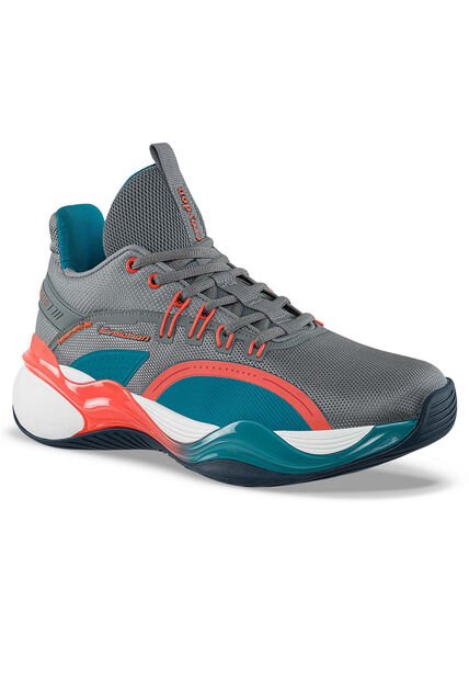 Tenis Basketball Dicori Gris Croydon Para Hombre
