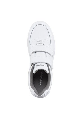 Tenis Colegio Shopir Pro V Blanco-Gris Para Hombre Y Mujer Croydon