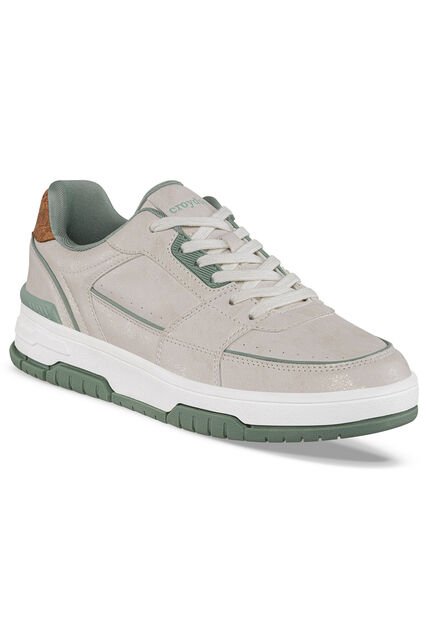 Tenis Casuales Nugov Beige Croydon Para Mujer