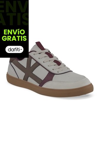 Tenis Casuales Pebar Beige Croydon Para Hombre Croydon