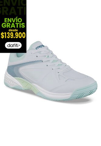 Tenis Entrenamiento Kemiq Blanco-Verde Croydon Para Mujer Croydon