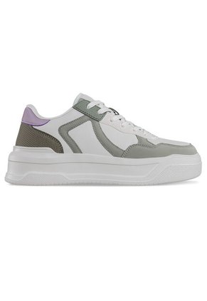 Tenis Casuales Danz Beige-Verde Croydon Para Mujer