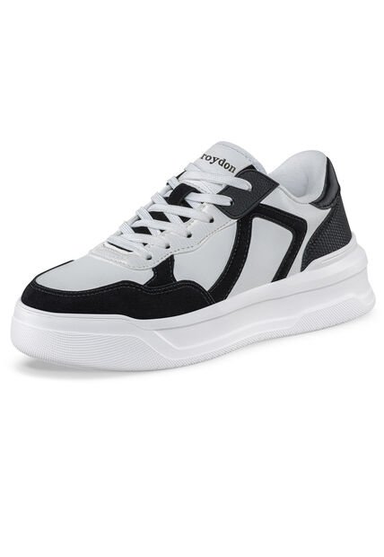 Tenis Casuales Danz Blanco-Negro Croydon Para Mujer