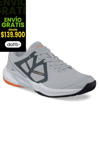 Tenis Entrenamiento Wacod Gris Claro Croydon Para Hombre Croydon