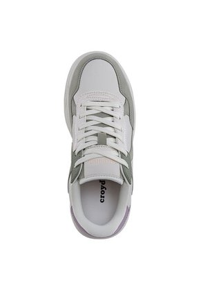 Tenis Casuales Danz Beige-Verde Croydon Para Mujer