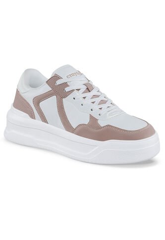 Tenis Casuales Danz Blanco-Rosa Croydon Para Mujer Croydon