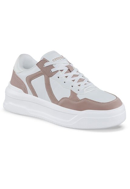 Tenis Casuales Danz Blanco-Rosa Croydon Para Mujer
