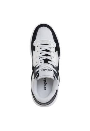 Tenis Casuales Danz Blanco-Negro Croydon Para Mujer