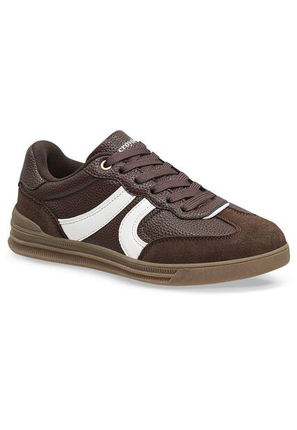 Tenis Sona Café-Blanco Croydon Para Mujer