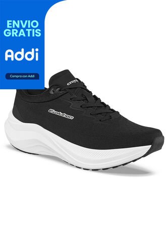 Tenis Running Rimbol Negro Para Hombre Croydon Croydon