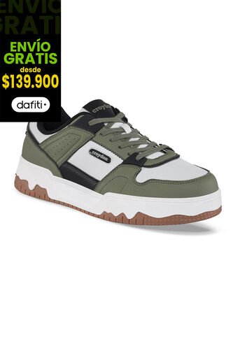 Tenis Urbanos Daxok Verde Croydon Para Hombre Croydon