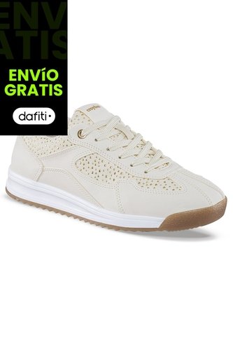 Tenis Urbanos Yarelis Beige Croydon Para Mujer Croydon