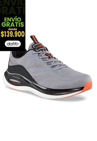 Tenis Running Tinor Gris Croydon Para Hombre Croydon