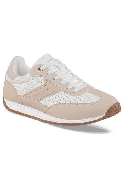 Tenis Urbanos Nvay Beige Croydon Para Mujer