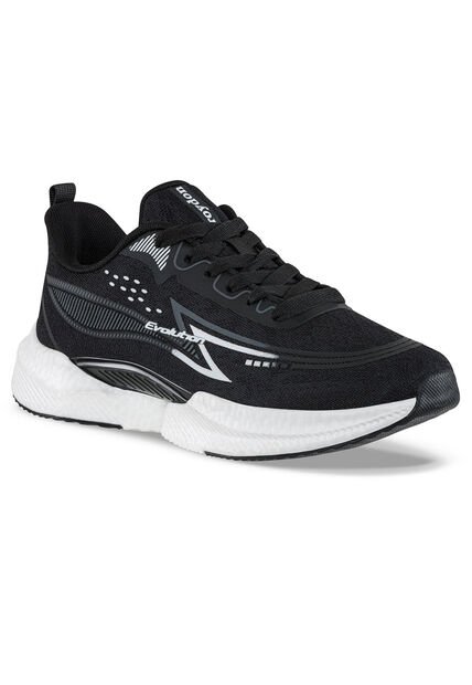 Tenis Running Minul Negro Croydon Para Mujer