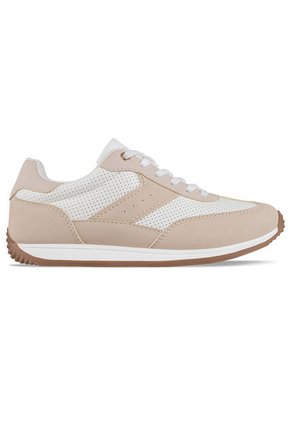 Tenis Urbanos Nvay Beige Croydon Para Mujer