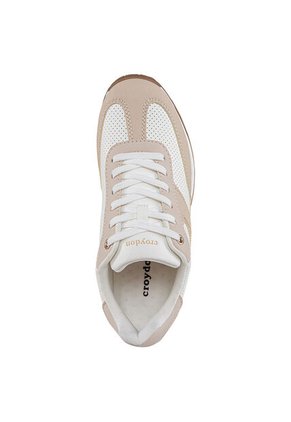 Tenis Urbanos Nvay Beige Croydon Para Mujer