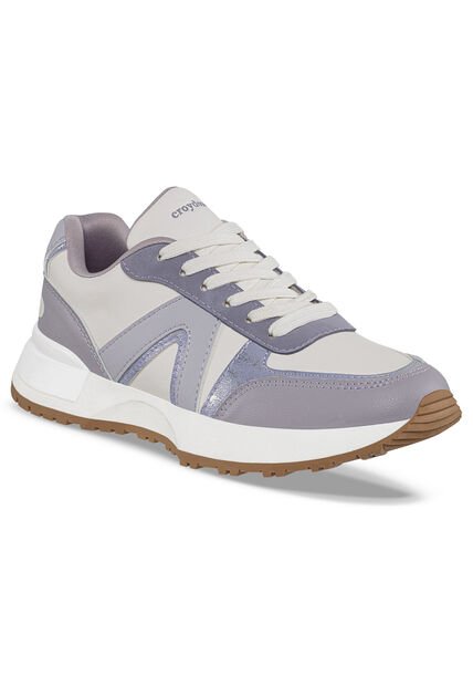 Tenis Urbanos Bekir Blanco-Lila Croydon Para Mujer