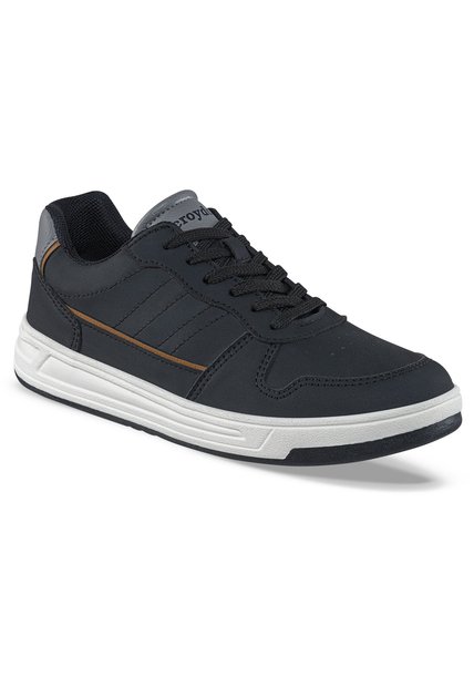 Tenis Casuales Emeryk Negro Croydon Para Hombre