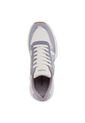 Tenis Urbanos Bekir Blanco-Lila Croydon Para Mujer de Croydon