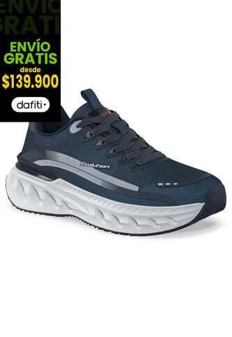 Tenis Running Rulas Azul Osc Croydon Para Hombre Croydon