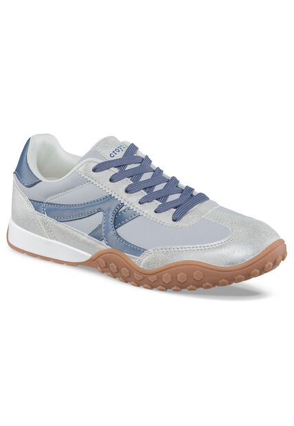 Tenis Urbanos Tebar Gris Croydon Para Mujer