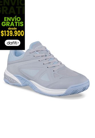 Tenis Entrenamiento Kemiq Gris Croydon Para Mujer Croydon