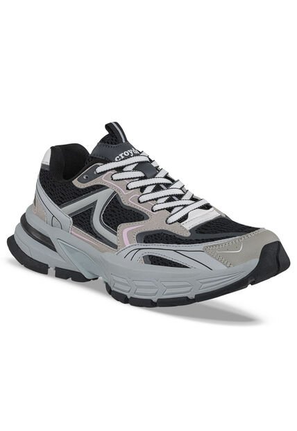 Tenis Urbanos Guxet Negro-Beige Croydon Para Mujer