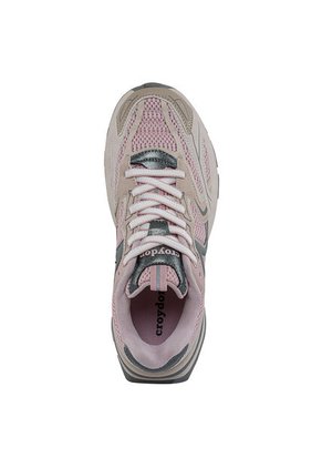 Tenis Urbanos Guxet Rosa-Gris Croydon Para Mujer