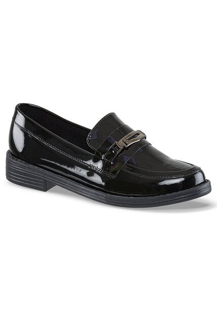 Mocasines Glass Negro Croydon Para Mujer