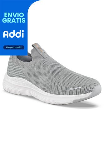 Tenis Running Krylax Gris Para Mujer Croydon Croydon